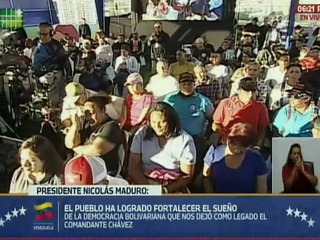 Presidente Nicolás Maduro: Nuestro modelo lo hemos construido junto al Poder Popular