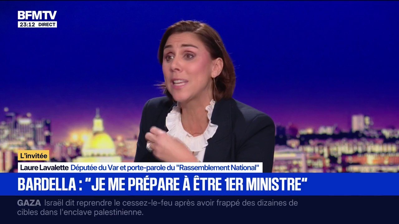 "L'union des droites c'est petit bras, il faut aller chercher encore plus loin", estime Laure Lavalette, porte-parole du RN