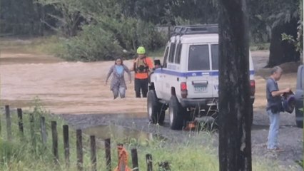Descenso en niveles de los ríos en Mariato permite el ingreso de personal para evaluaciones