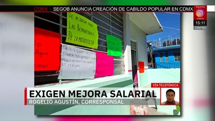 En Guerrero, trabajadores del Servicio Postal Mexicano exigen un incremento salarial