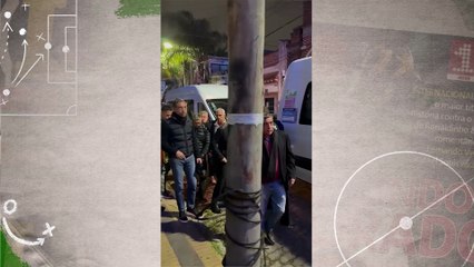 Presidentes de CBF e Flamengo chegam juntos para semifinal da Libertadores na Argentina