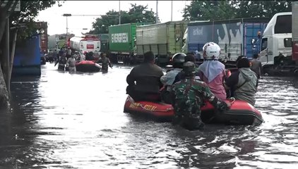 Kemensos Kirim Bantuan ke Lokasi Terdampak Banjir Kota Semarang