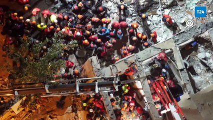 Gebze'deki enkazdan iki kardeşten sonra anne ve babanın da cesetleri çıkarıldı, beş kişilik aileden sağ kalan 18 yaşındaki Dilara oldu