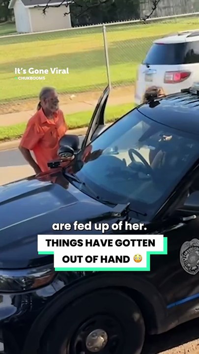 She called the cops 97 times 😳