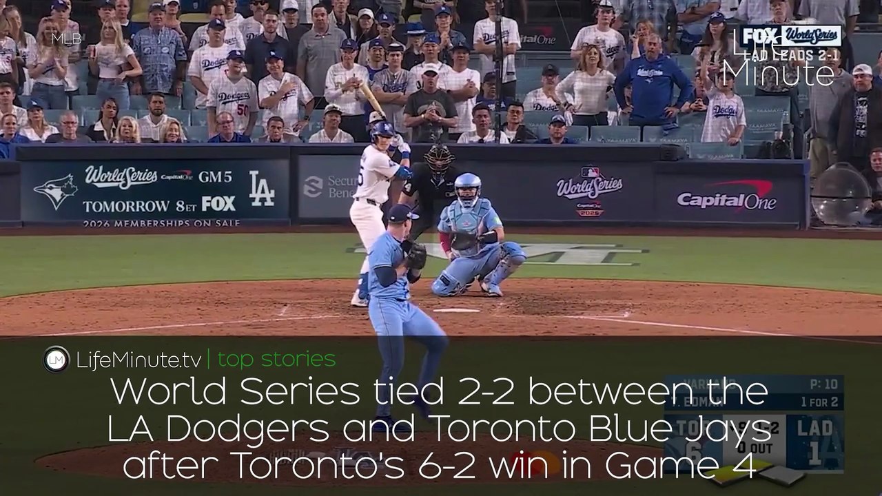 Chris Evans and Wife Alba Baptista Welcome Baby Girl, World Series Tied Up 2-2 Between Dodgers and Blue Jays, Jazz Drummer Jack DeJohnette Dies at 83