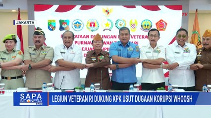 Legiun Veteran RI Dukung Upaya KPK Usut Tuntas Dugaan Korupsi Whoosh | SAPA PAGI