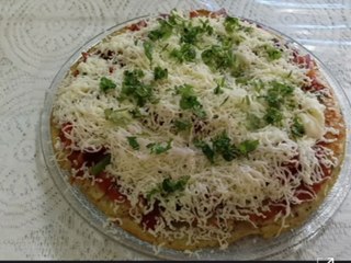 Easy & Tasty Veg Pizza Recipe, Domino's Style Pizza Recipe, Lunch Box, Non Veg Pizza, Chicken Pizza