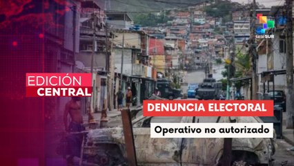 Edición Central 29-10-2025: Gobernación de Río de Janeiro es responsable del megaoperativo