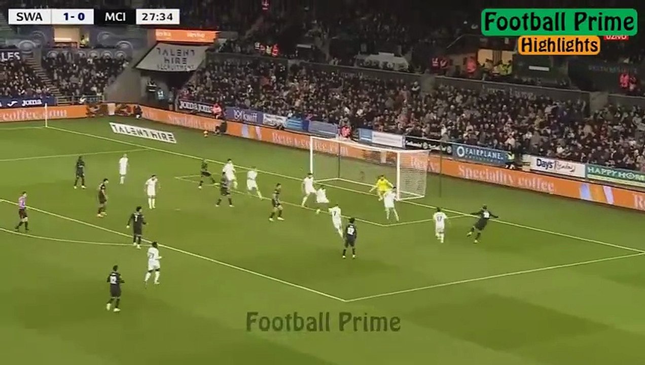 Manchester City vs Swansea City 3-1 - All Goals and Highlights | EFL Cup 2025 🔥 Jérémy Doku Goal