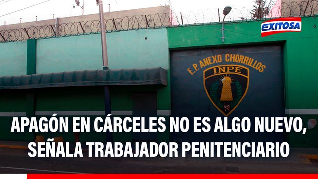 Gobierno dispuso apagón en cárceles: No es nada nuevo , señala trabajador penitenciario