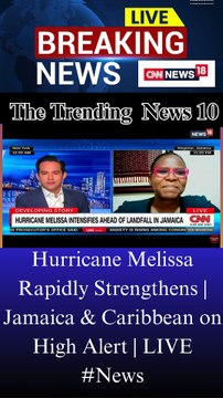 Hurricane Melissa Rapidly Strengthens | Jamaica & Caribbean on High Alert | LIVE #News