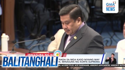 Mga petisyon ni Sen. Estrada sa mga kaso niyang may kaugnayan sa PDAF scam, ibinasura ng Korte Suprema | Balitanghali