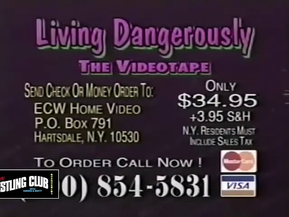 Commercial - ECW Living Dangerously 1998 - The Videotape