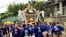 令和7年 的形 福泊神社 湊神社 秋季例大祭 宵宮 福泊屋台 12