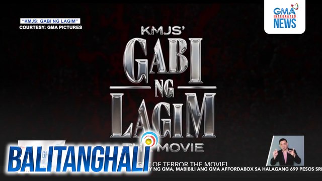 Jillian Ward, itinuring na once in a lifetime experience ang pagganap sa pelikulang 'KMJS - Gabi ng Lagim' | Balitanghali