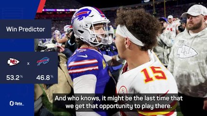 Mahomes relishing a trip to 'hostile' Buffalo