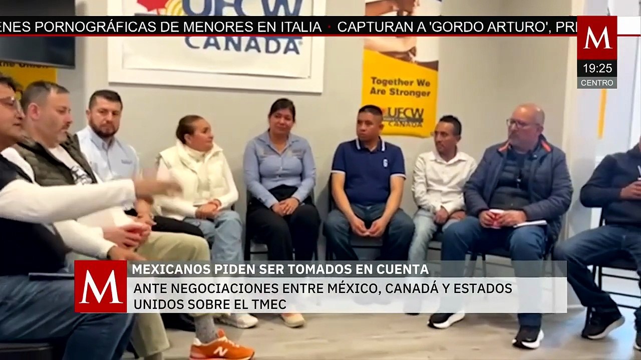 Trabajadores temporales mexicanos en Canadá tem...
