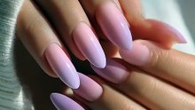 ✨ “Soft Pink to Lavender Ombre Nails – Dreamy Gradient Nail Art”