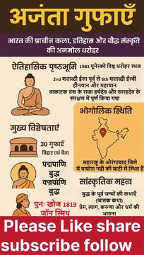 अजंता गुफाएँ: 2000 साल पुरानी भारत की अद्भुत चित्रकला और रहस्यमयी बौद्ध गुफाएँ | Ajanta Caves Secrets