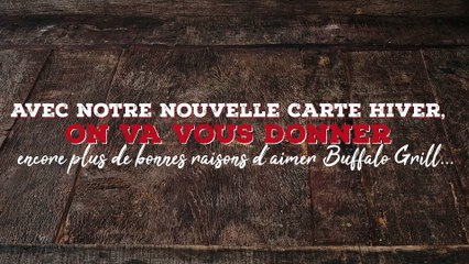 Publicité pour les restaurants Buffalo Grill