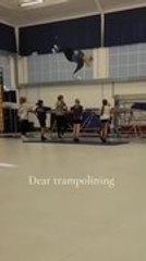 Failed Full Back Trampolining Attempt Leads to Spotter Getting Hit in Head