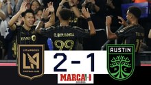 Los Ángeles gana el juego 1 I LAFC 2-1 Austin I Resumen y goles I MLS