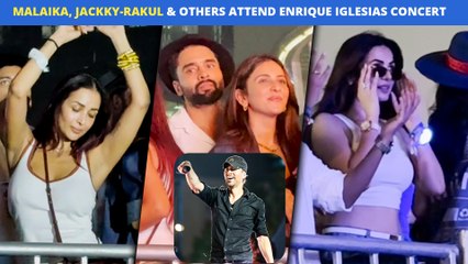 Bollywood Stars Join Enrique Iglesias' Concert: Malaika Arora, Rakul-Jackky, Sonal Chauhan, Pragya Jaiswal & More