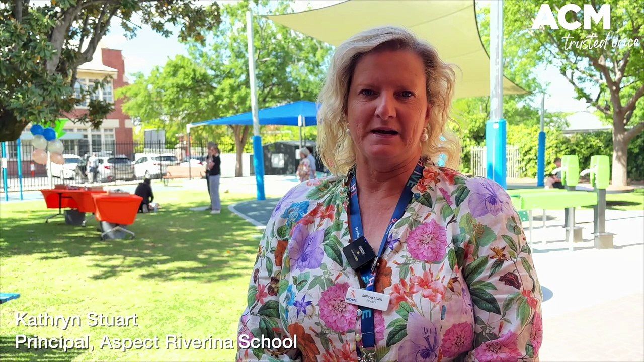 A look into Aspect Riverina School's newly upgraded outdoor learning space