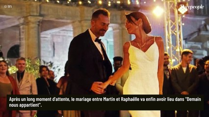 EXCLU "Jennifer Lauret était magnifique dans sa robe" : Franck Monsigny raconte le tournage du mariage de Raphaëlle et Martin dans Demain nous appartient