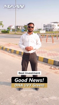DHA Phase 8 IVY Green Main Gate Now Open | DHA Lahore Update by MAAN ESTATE