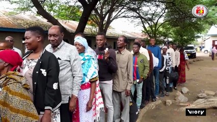 Vice chair of  Tanzania ruling party joins voters as elections marred by clashes & Internet outages