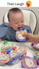 Cute and Funny baby laughing Videos _ Try not to laugh Challenge♥️🤗