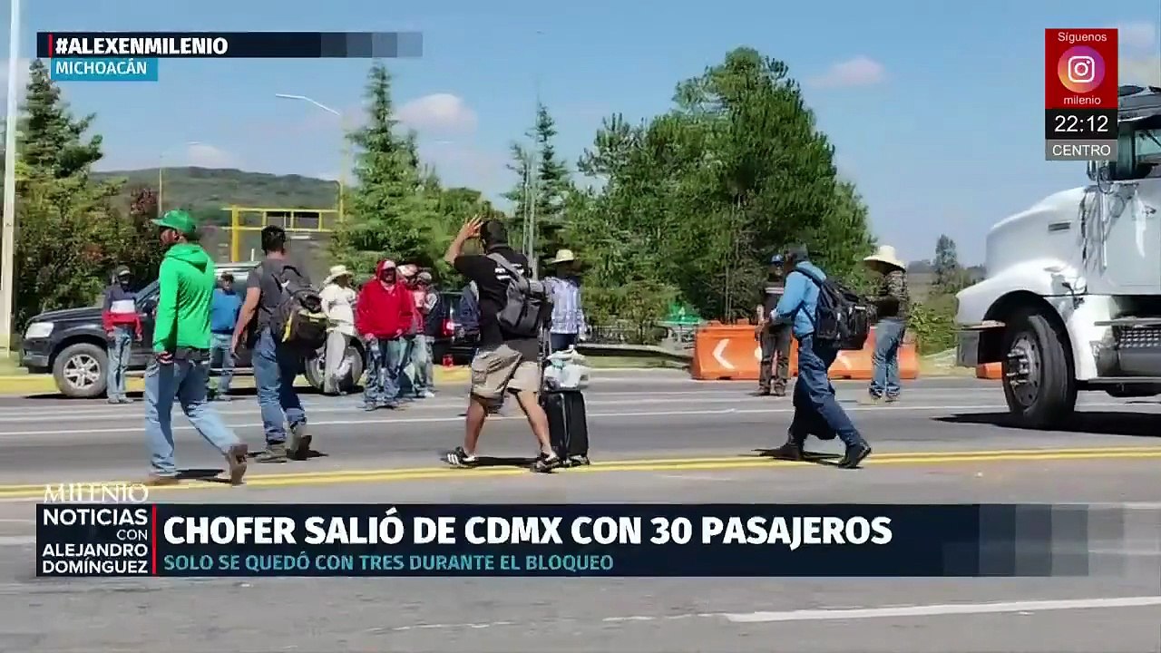 Bloqueos en el Bajío continúan pese a acuerdos y afectan a cientos de viajeros