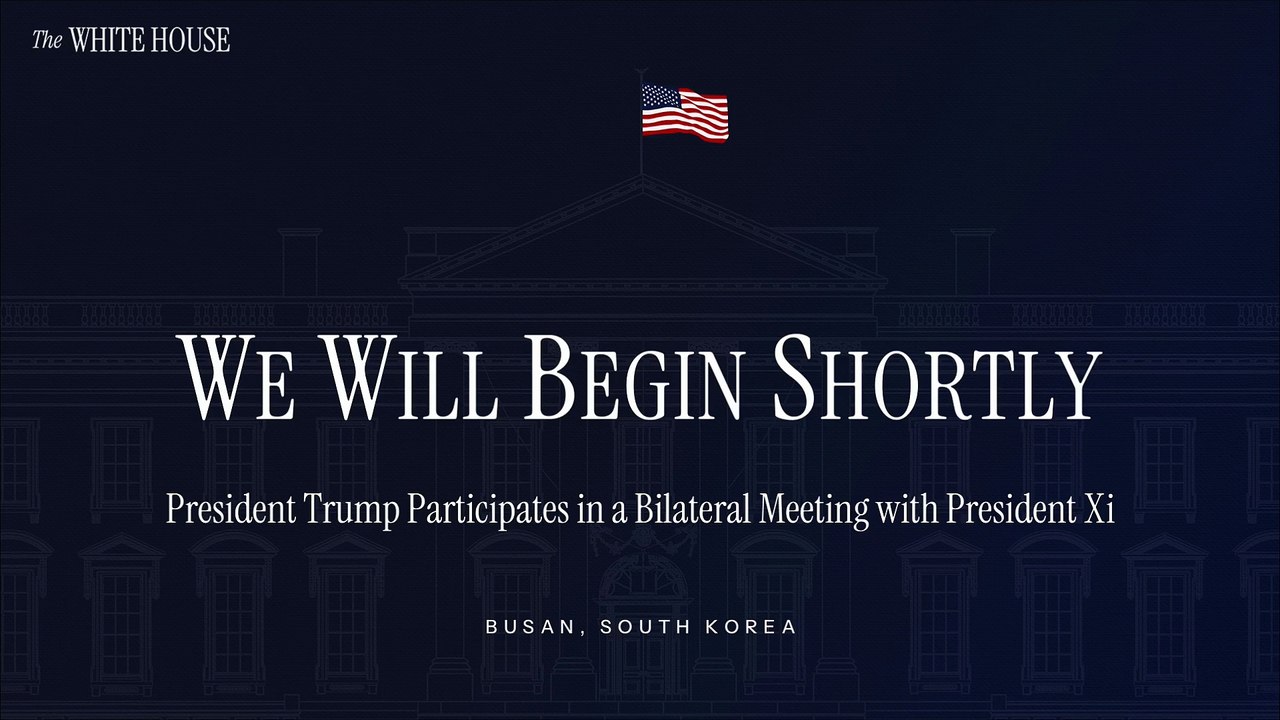 USA - President Trump Participates in a Bilateral Meeting with President Xi (30.10.25)
