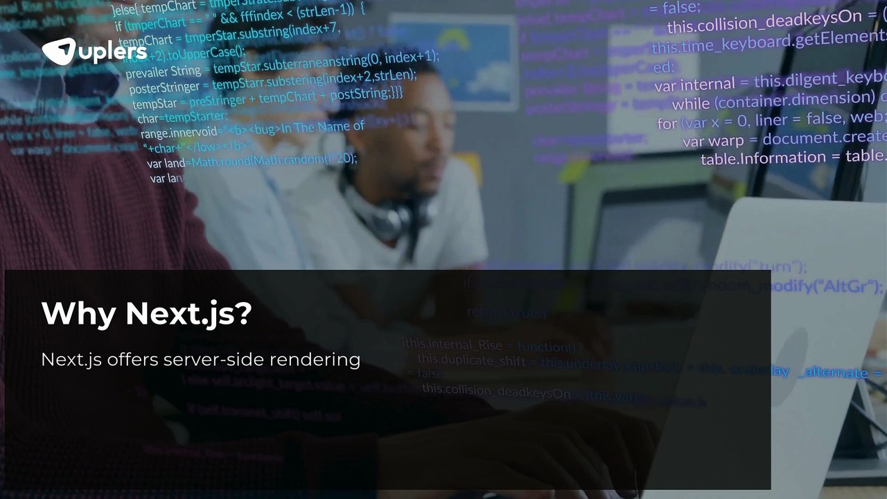 Why You Should Hire Next.js Developers from Uplers