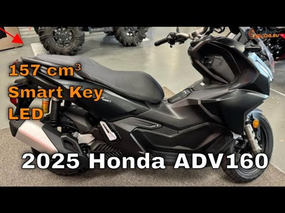 2025 Honda ADV160: Der perfekte City Adventure Scooter für Entdecker!
