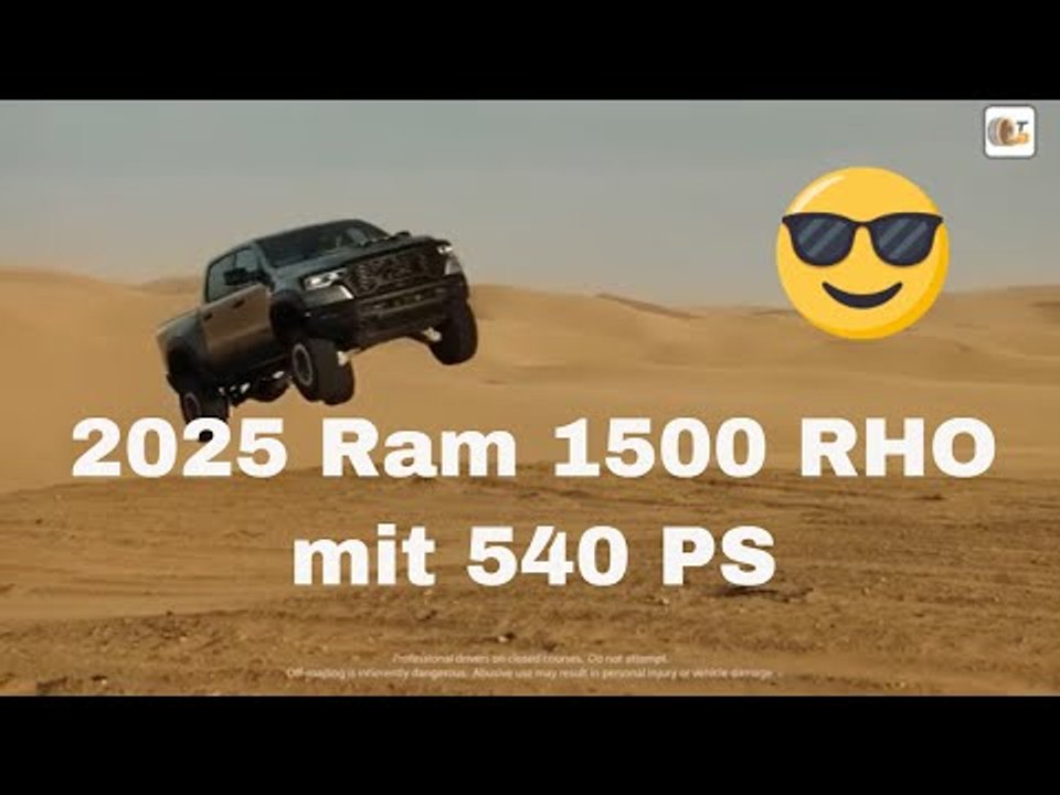 2025 Ram 1500 RHO: Der ultimative Offroad-Truck mit 540 PS | technische Details & Daten