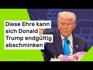 AfD scheitert mit Ehrenbürger-Antrag: Diese Ehre kann sich Donald Trump endgültig abschminken