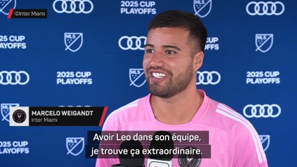 Weigandt : "Partager le quotidien de Messi, c'est extraordinaire"