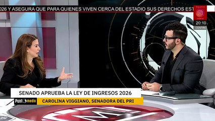Análisis sobre la Ley de Ingresos 2026 en el Senado | Punto Medio