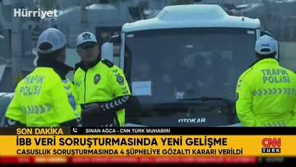İBB'ye casusluk soruşturmasında 4 şüpheliye gözaltı kararı