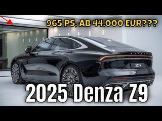 2025 Denza Z9: wenn fast 1.000 PS auf Luxus treffen | die Fakten