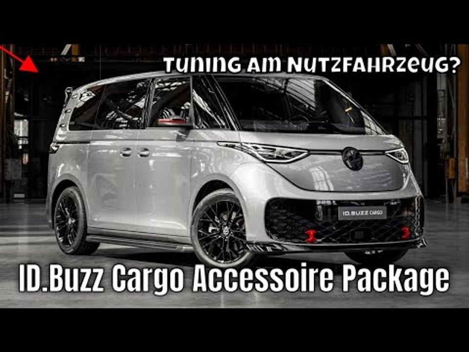 2024 vw id.buzz cargo mit accessoire package-bodykit | die fakten