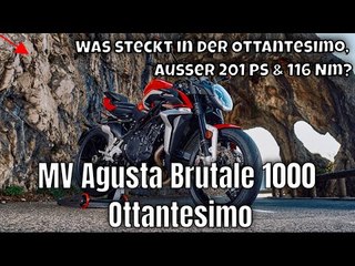 2025 MV Agusta Brutale 1000 Ottantesimo: Kraft, Design und Technik | wichtige Fakten