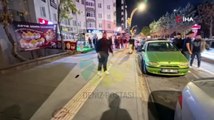 Sokak ortasında cinnet geçirdi! ‘Öldürün beni’ diye bağırıp araçlara zarar verdi