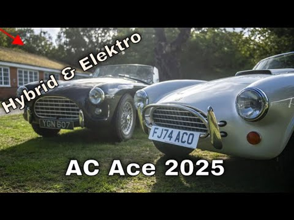 AC Ace (2025): Cobra-Legende kehrt zurück als Hybrid & Elektro-Roadster