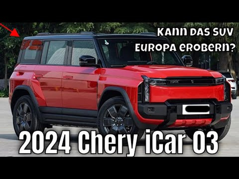 2024 Chery iCar 03 (Jaecoo 6): Elektro-SUV aus China im G-Style | die Fakten