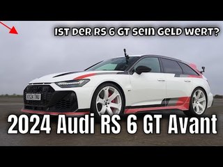 2024 Audi RS 6 GT (C8): alle Infos zum limitierten Sondermodell mit 630 PS & 850 Nm