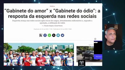 E aí Moraes? Cadê a PF para bater na porta do verdadeiro gabinete do ódio?