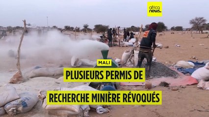 Mali : le gouvernement révoque plusieurs permis de recherche minière